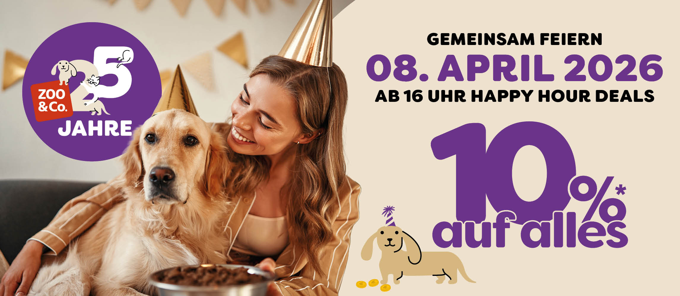 Entdecke unsere Happy Hour am 08.04.2026!